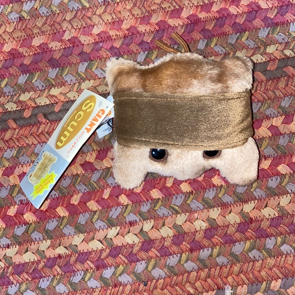 NWT GIANT MICROBES SCUM PLUSH TOY EDUCATIONAL STUFFED ANIMAL